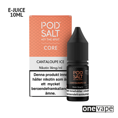 Pod Salt - Cantaloupe Ice (10ml, Nic Salt)