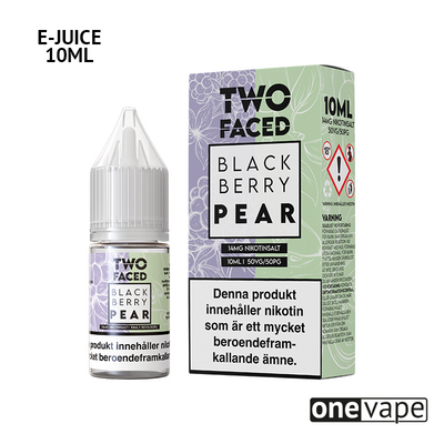Two Faced - Blackberry Pear (10ml, Nic Salt)