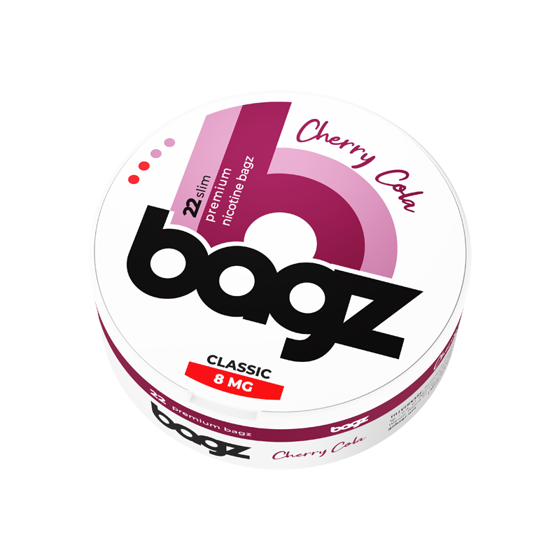 Bagz Cherry Cola Slim Classic originaldosa