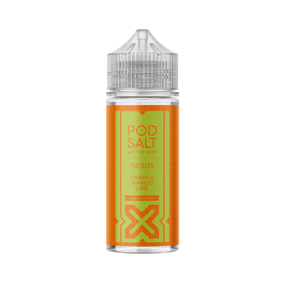 nexus Orange Mango Lime originalflaska mot vit bakgrund