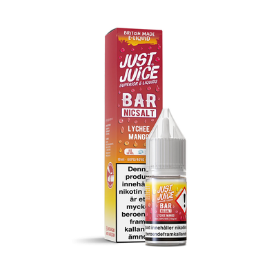 Just Juice Bar - Lychee Mango (10ml, Nic Salt)