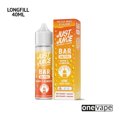Just Juice Bar - Orange & Clementine (40ml Longfill)