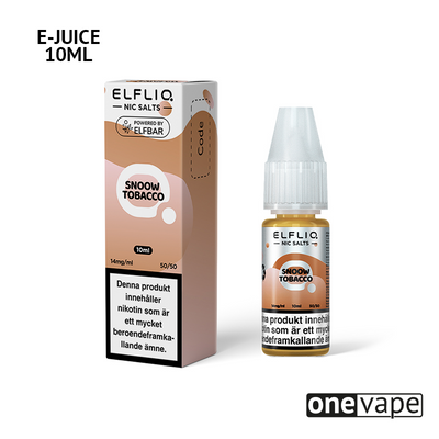 ElfLiq - Snoow Tobacco (10ml, Nic Salt)