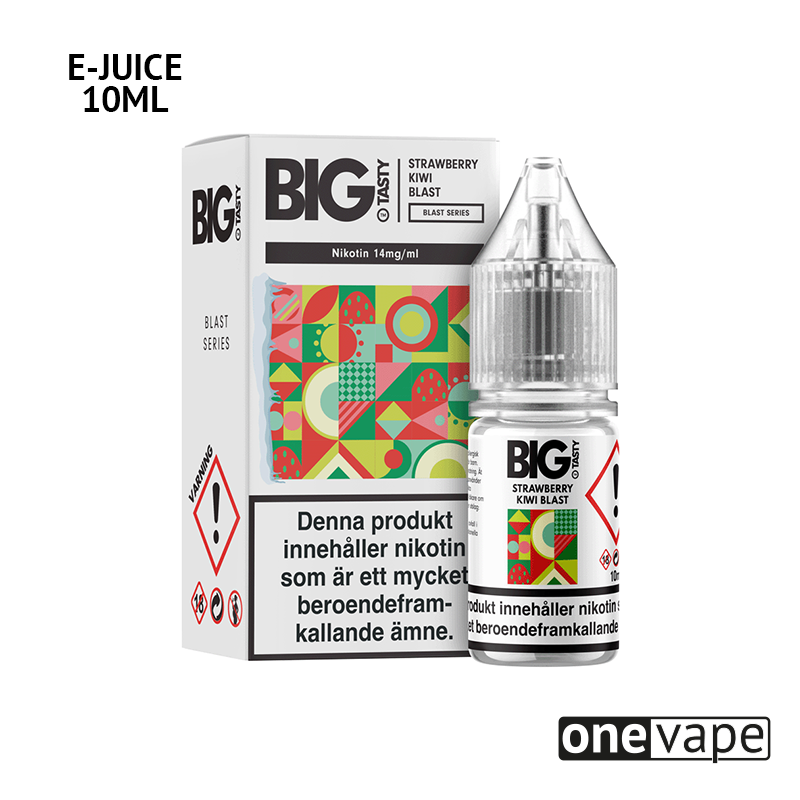 Big Tasty Salt - Strawberry Kiwi Blast (10ml, Nic Salt)