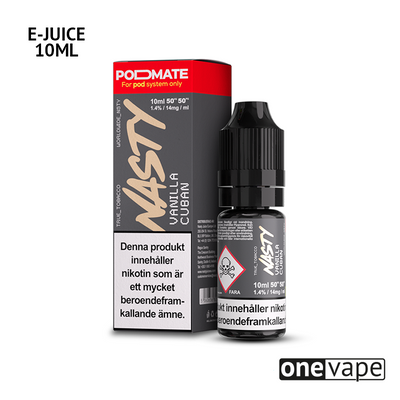 Nasty Salt - Vanilla Cuban (10ml, Nic Salt)