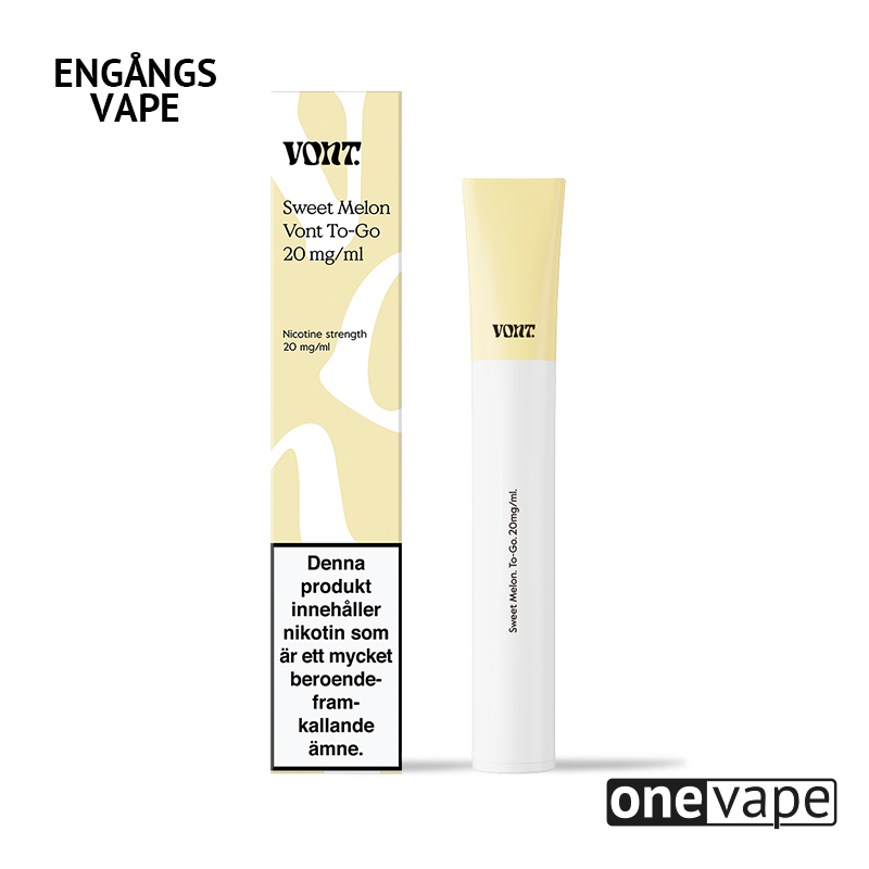 Vont To-Go Engångs Vape - Sweet Melon