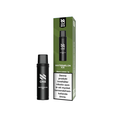 N One Mesh Pod V2 Watermelon Ice bredvid originalförpackning