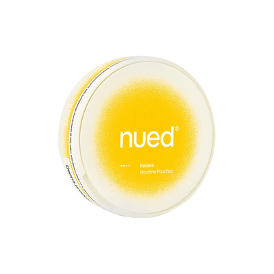NUED Banana Slim vitt snus med smak av banan