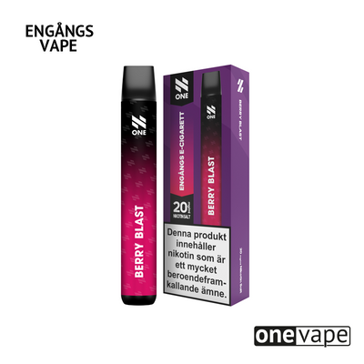 N One Engångs Vape - Berry Blast