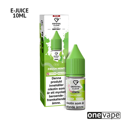 Crystal Clear - Fresh Mint (10ml, Nic Salt)