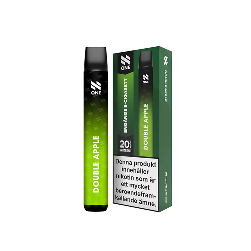 N One Engångs Vape - Double Apple