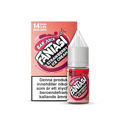 Fantasi Bar Salt - Strawberry Ice Cream (10ml, Nic Salt)