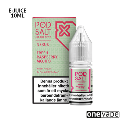 Nexus - Fresh Raspberry Mojito (10ml, Nic Salt)