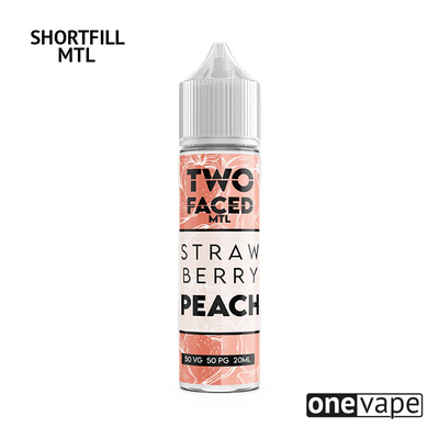 Two Faced - Strawberry Peach (MTL Shortfill)