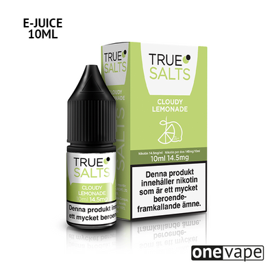 True Salts - Cloudy Lemonade (10ml, Nic Salt)