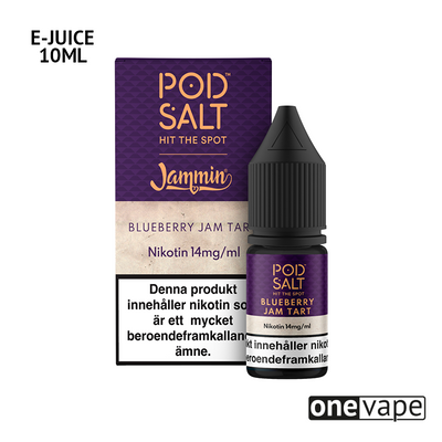 Pod Salt Fusion - Blueberry Jam Tart (10ml, Nic Salt)