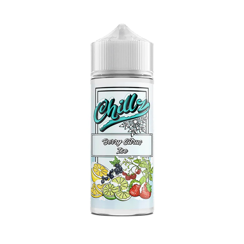 chillz Berry Citrus Ice originalflaska mot vit bakgrund