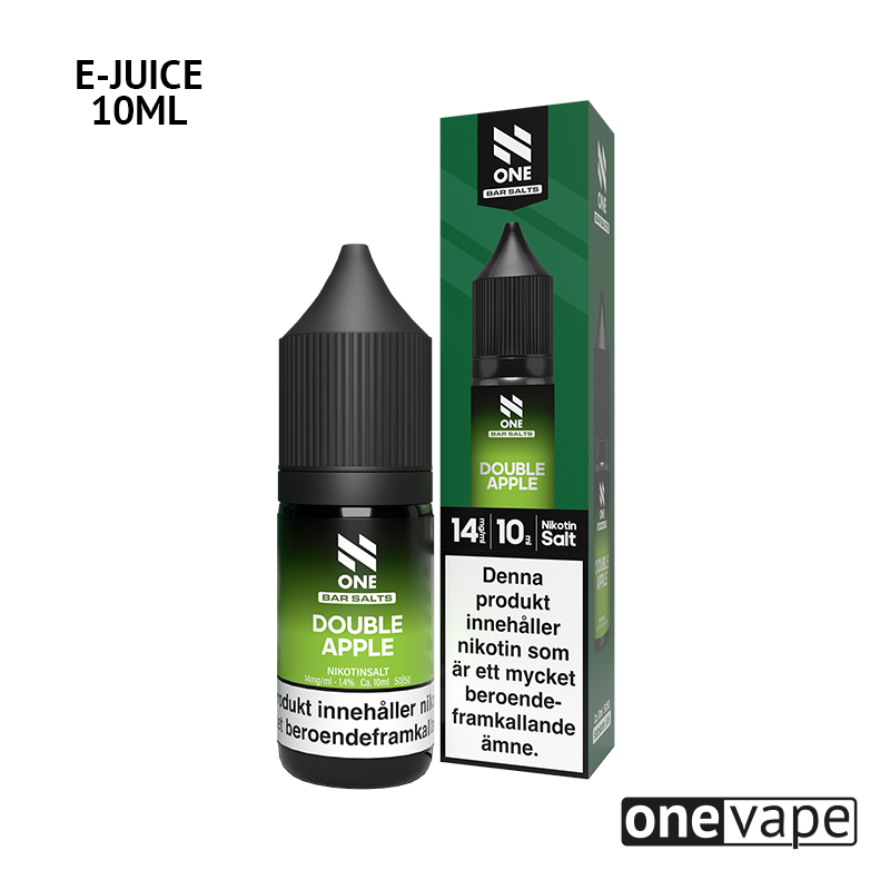 N One Salt - Double Apple (10ml, Nic Salt)