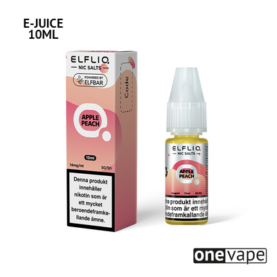 ElfLiq - Apple Peach (10ml, Nic Salt)