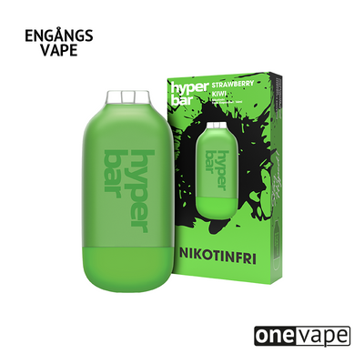 Hyper Bar ZERO Mesh Engångs Vape - Strawberry Kiwi