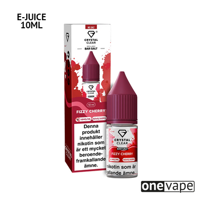 Crystal Clear - Fizzy Cherry (10ml, Nic Salt)