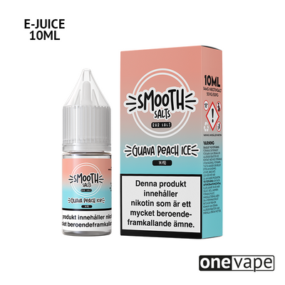 Smooth Salts - Guava Peach Ice (10ml, Nic Salt)