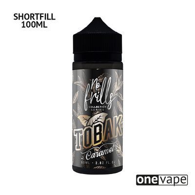 No Frills Tobak - Caramel (100ml Shortfill)