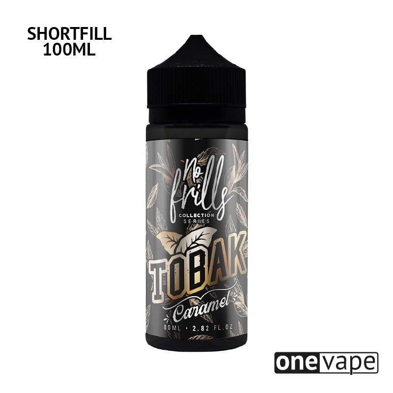 No Frills Tobak - Caramel (100ml Shortfill)
