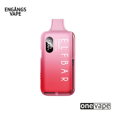 Elfbar 6K Engångs Vape - Cherry Ice