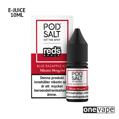 Pod Salt Fusion - Blue Razapple Ice (10ml, Nic Salt)