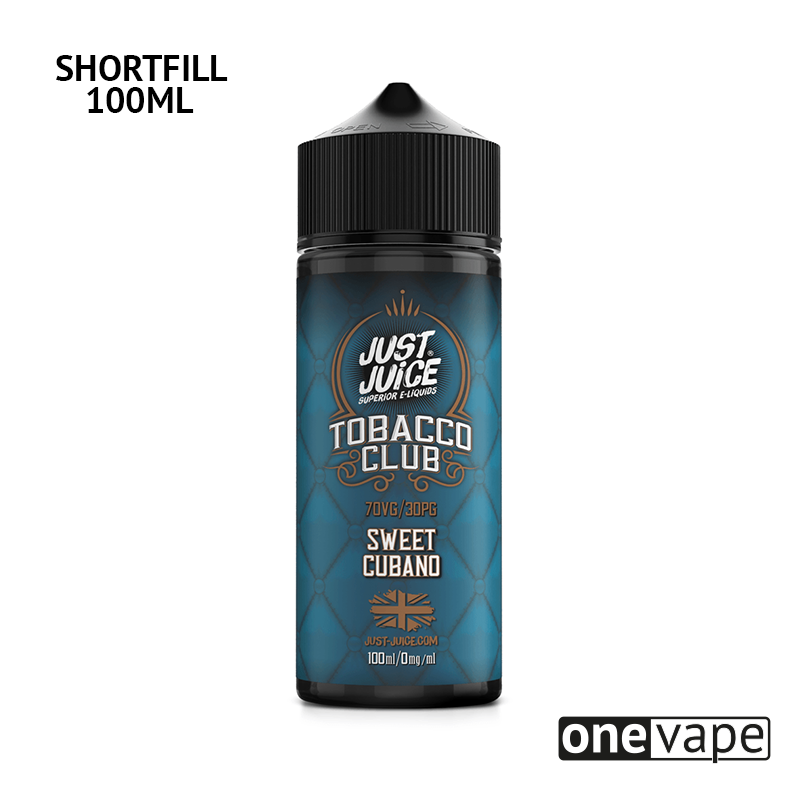 Just Juice Tobacco Club - Sweet Cubano (100ml Shortfill)