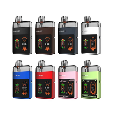 Vaporesso ECO Nano Pro Kit alla färgval ställda på rad