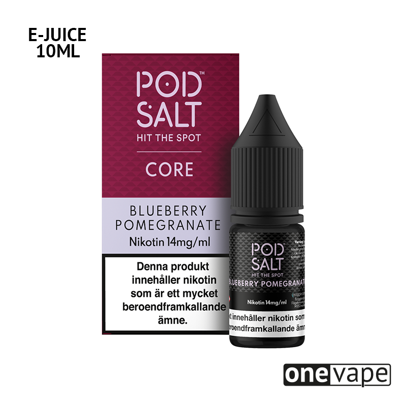 Pod Salt - Blueberry Pomegranate (10ml, Nic Salt)