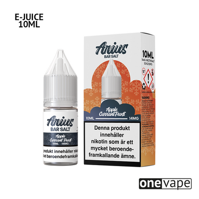 Arius Bar Salt - Apple Currant Frost (10ml, Nic Salt)