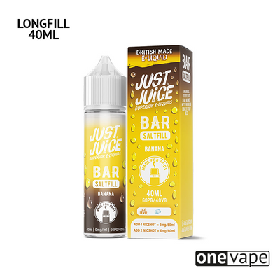 Just Juice Bar - Banana (40ml Longfill)
