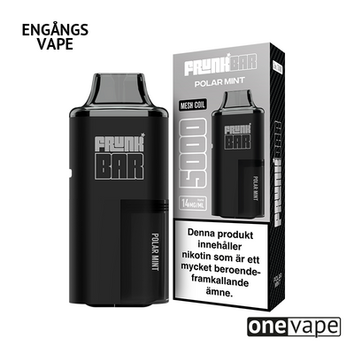 Frunk 5000 Engångs Vape - Polar Mint