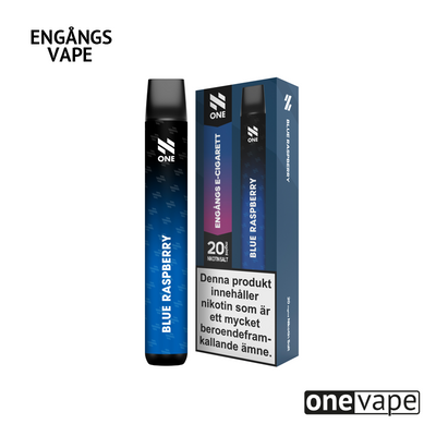 N One Engångs Vape - Blue Raspberry