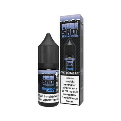 Frunk Salt Blueberry Fusion 10ml e-juice med 14mg nikotinsalt och smak av blåbär