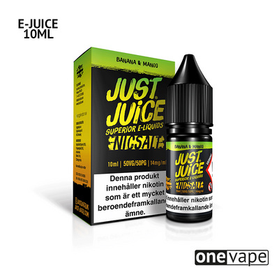 Just Juice - Banana Mango (10ml, Nic Salt)