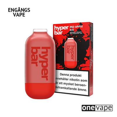 Hyper Bar Mesh Engångs Vape - Red Apple Ice