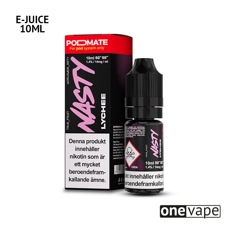 Nasty Salt - Lychee (10ml, Nic Salt)