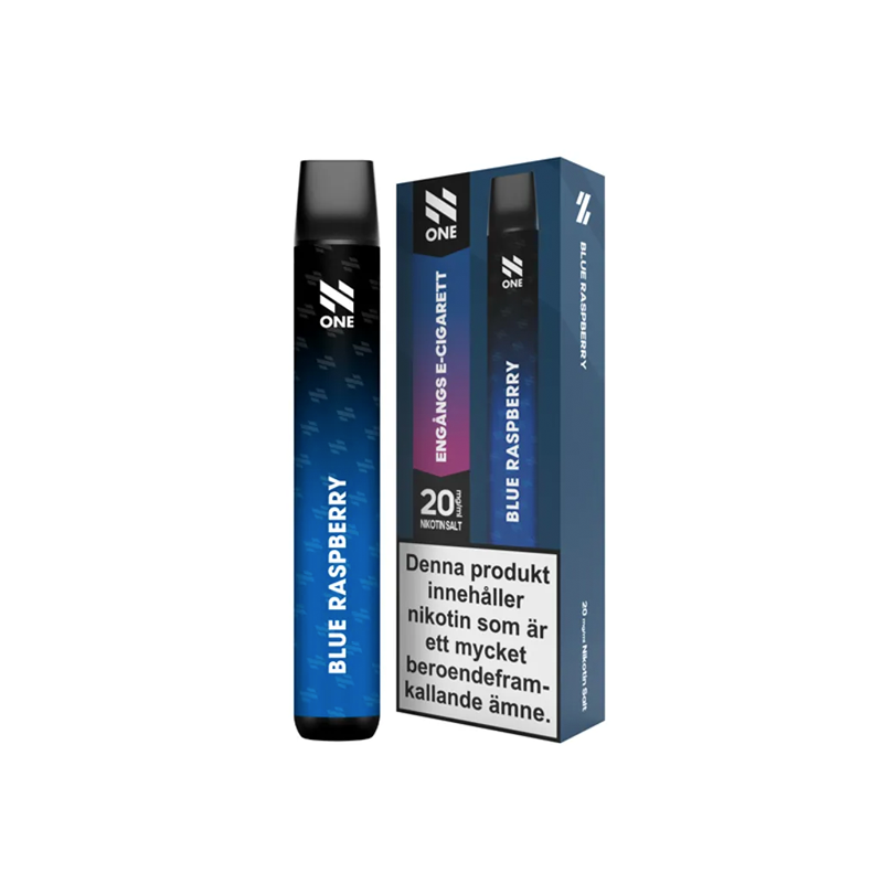 N One Engångs Vape - Blue Raspberry