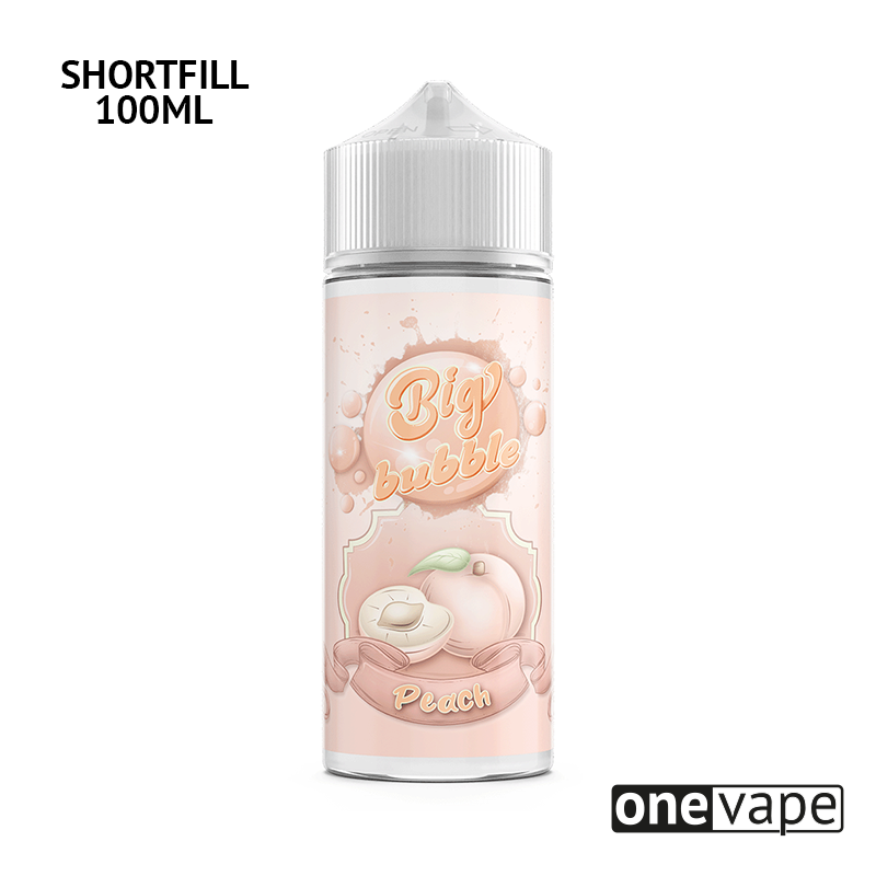 Big Bubble - Peach (100ml Shortfill)