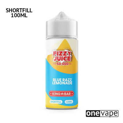 Fizzy King Bar - Blue Razz Lemonade (100ml Shortfill)