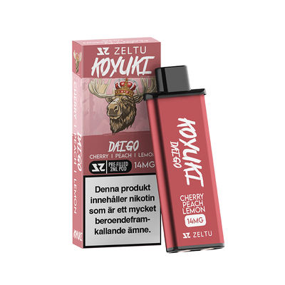 Zeltu X3 Koyuki Daigo pod framför originalförpackning