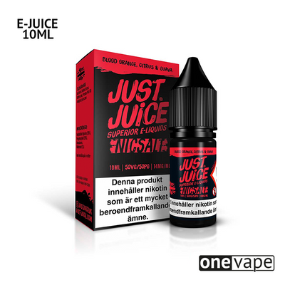 Just Juice - Blood Orange Citrus & Guava (10ml, Nic Salt)