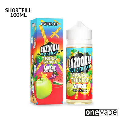 Bazooka Tropical Thunder - Rainbow (100ml Shortfill)