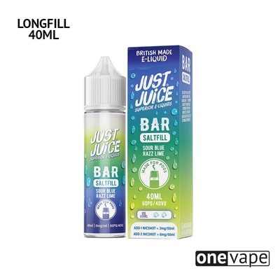 Just Juice Bar - Sour Blue Razz Lime (40ml Longfill)