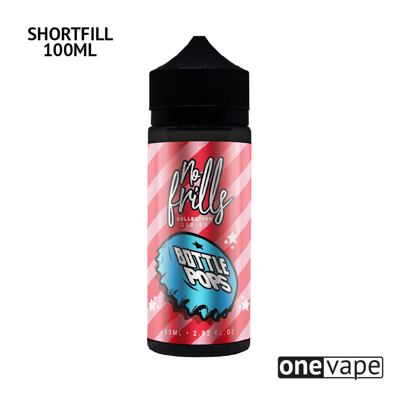 No Frills Bottle Pops - Redcurrant (100ml Shortfill)