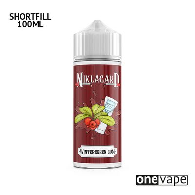 Niklagard - Wintergreen Gum (100ml Shortfill)